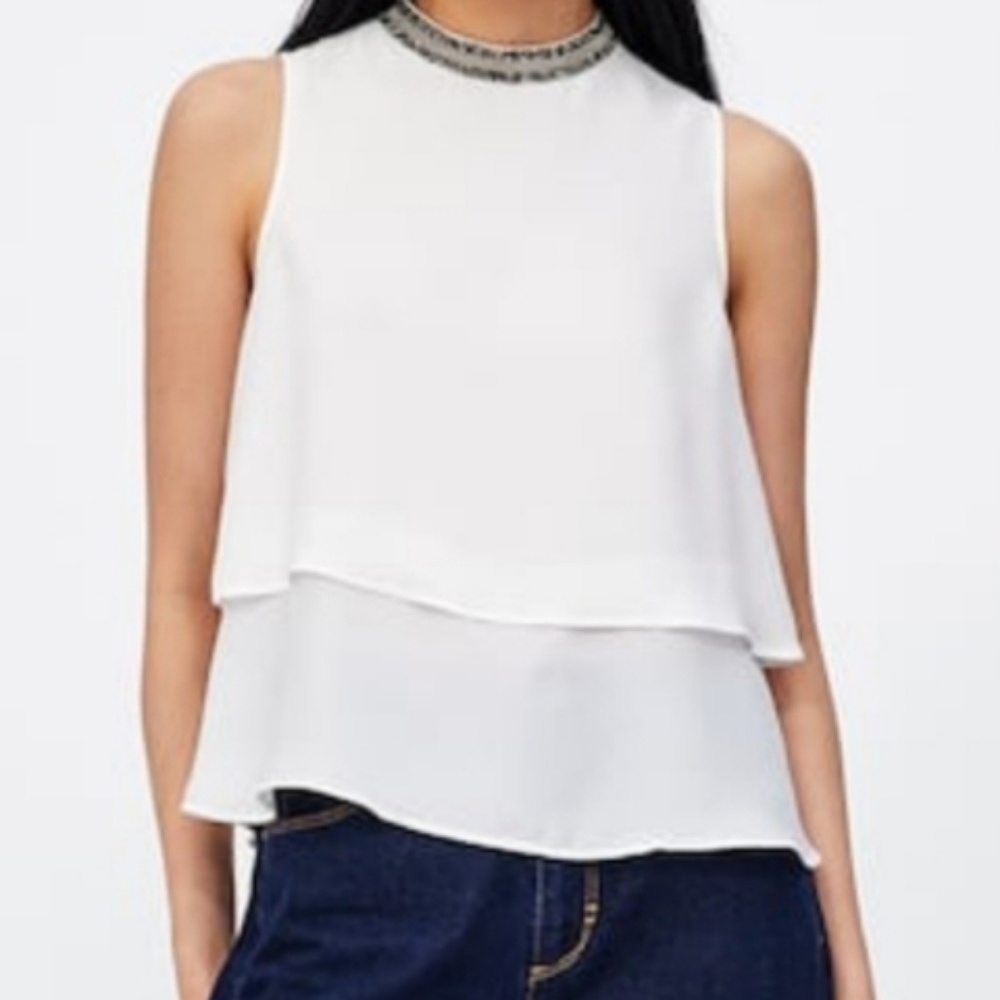 Zara Sleeveless Top! Brand new with tags !!